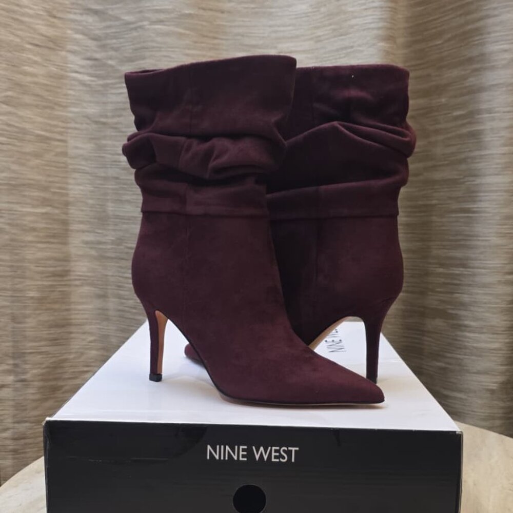 Nine West Women's Slouch Mid Calf Boot Size 6.5 - E21 - Picture 2 of 6